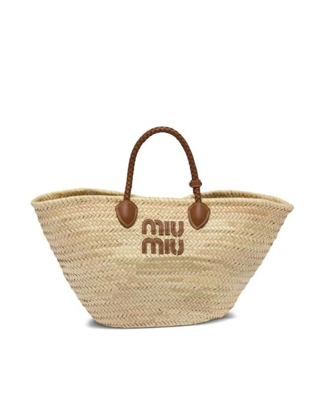 miu miu bag raffia|miu michael's bags.